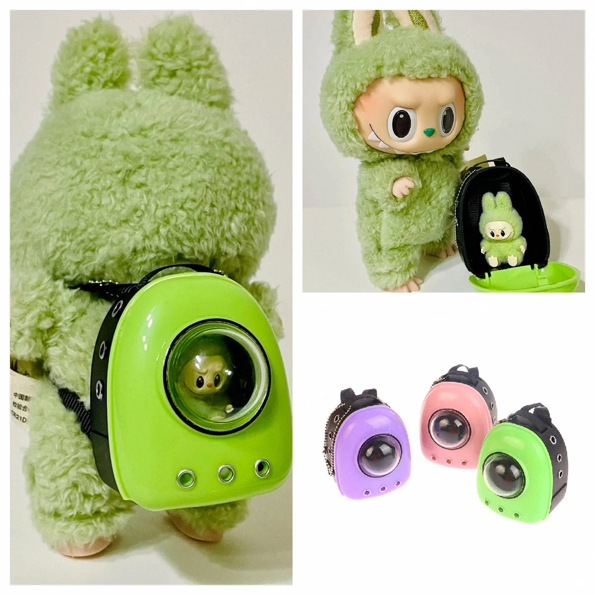 Labubu Doll Adventure Backpack