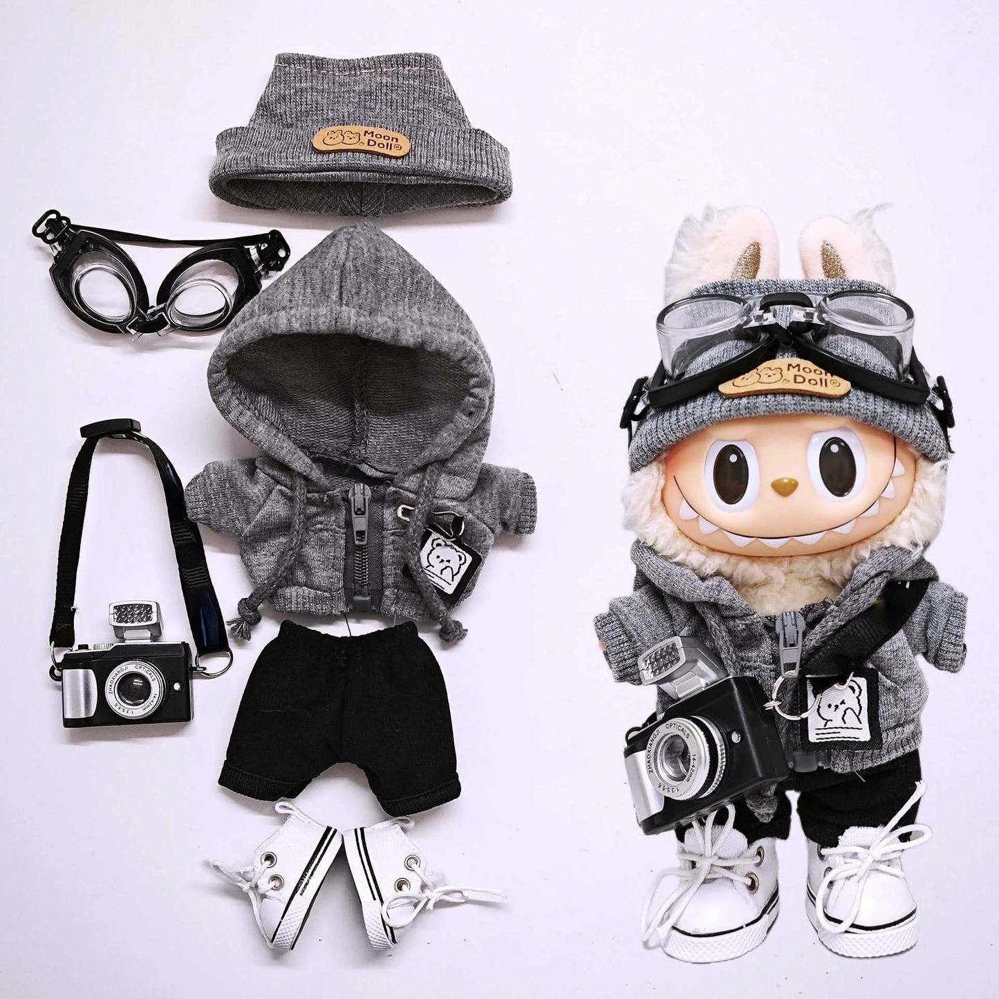 Labubu's Trendy Wardrobe Collection